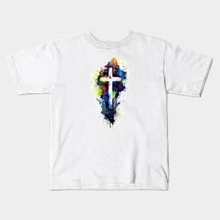 cross, christian cross Kids T-Shirt